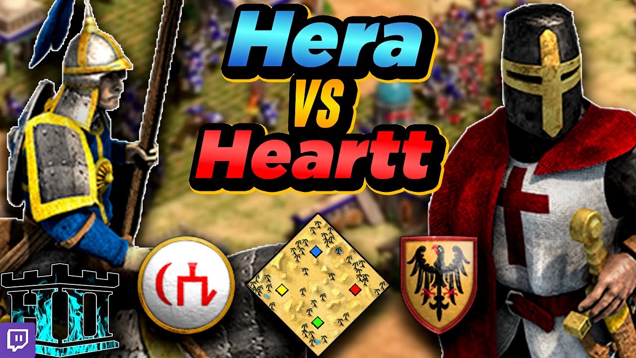 Tatars vs Teutons | 1v1 Arabia | vs Heartt | AoE2 Tatars vs Teutons | 1v1 Arabia | vs Heartt | AoE2