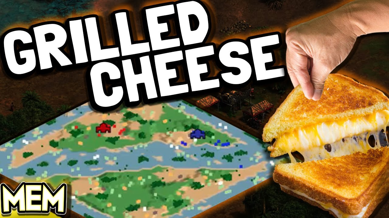 This Map looks like Grilled Cheese but the Game was Short This Map looks like Grilled Cheese but the Game was Short
