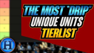 The Most ‘Drip’ Unique Units Tierlist | AoE2