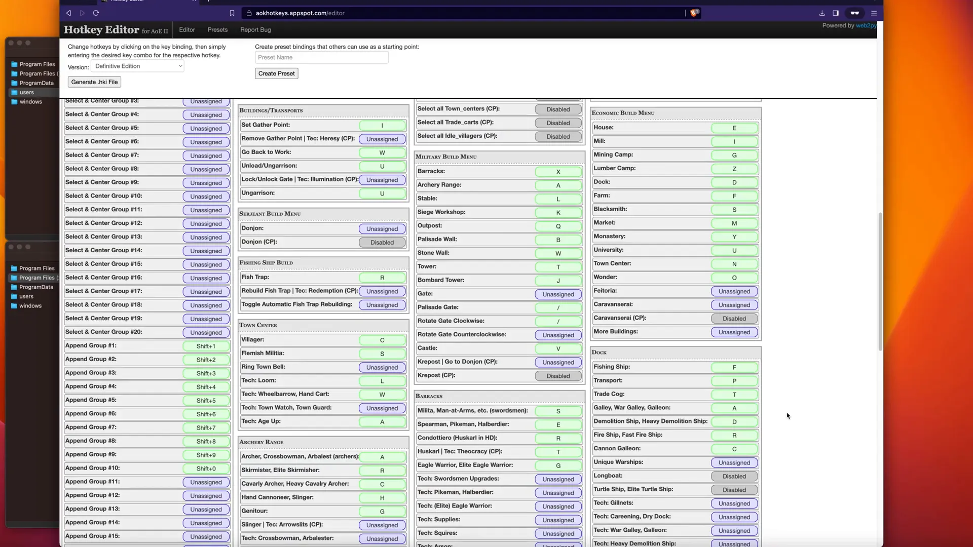 Customize Your Hotkeys