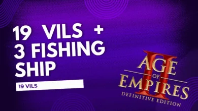 3 Fishing Ships Build Order (19 VILS)