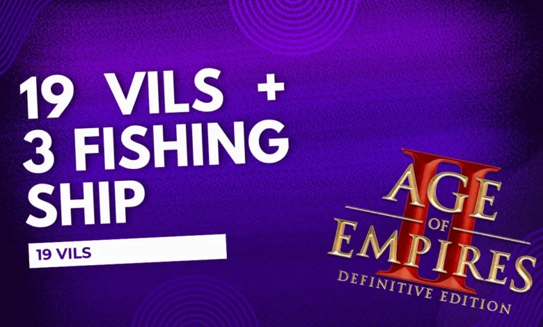 3 Fishing Ships Build Order (19 VILS)