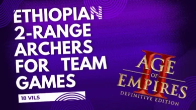 Ethiopian 2-Range Archers for Team Games (18 VILS)