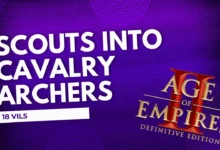 Scouts into Cavalry Archers (18 VILS)