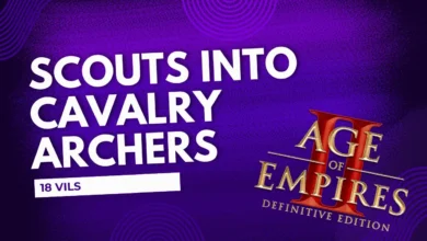 Scouts into Cavalry Archers (18 VILS)